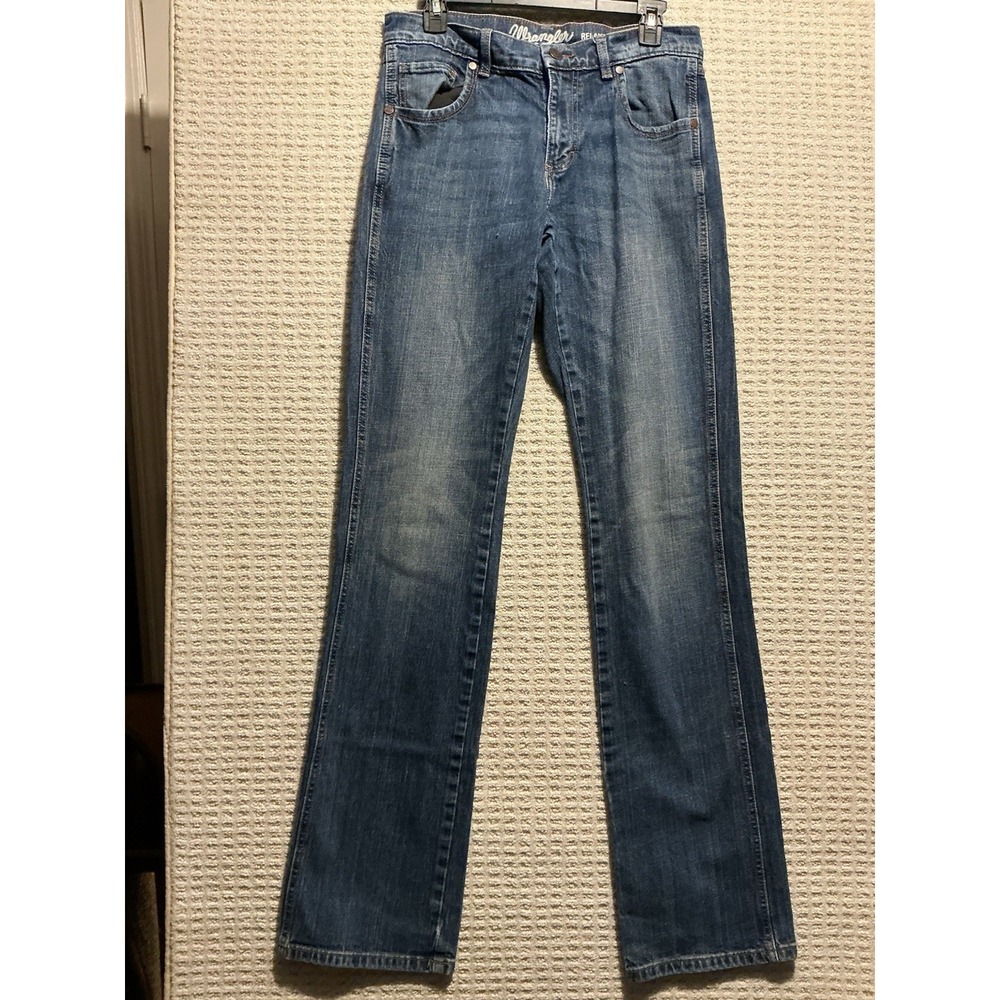 Wrangler Retro Relaxed Boot Cut Jeans 30x38 Rodeo Cowboy WRT20JH